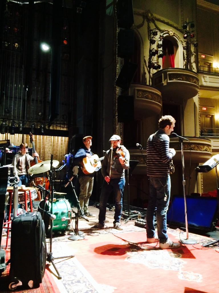sarahjarosz's tweet photo. Don't forget to tune into @prairie_home tonight at 5 pm CT to hear @punchbrothers, myself, and Billy Collins! http://t.co/bjewwLA9RX