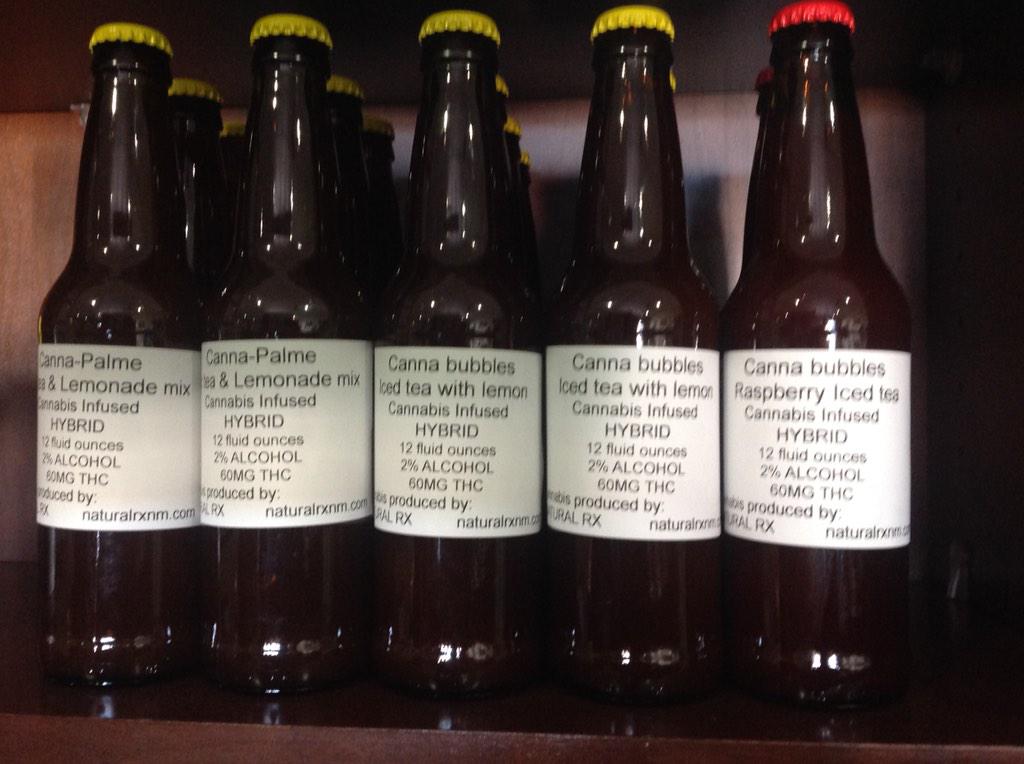 NaturalRxNM's tweet photo. Mmmmm 59 outside time to quench your thirst! Canna bubbles for $5. http://t.co/YKJZK4kDIw