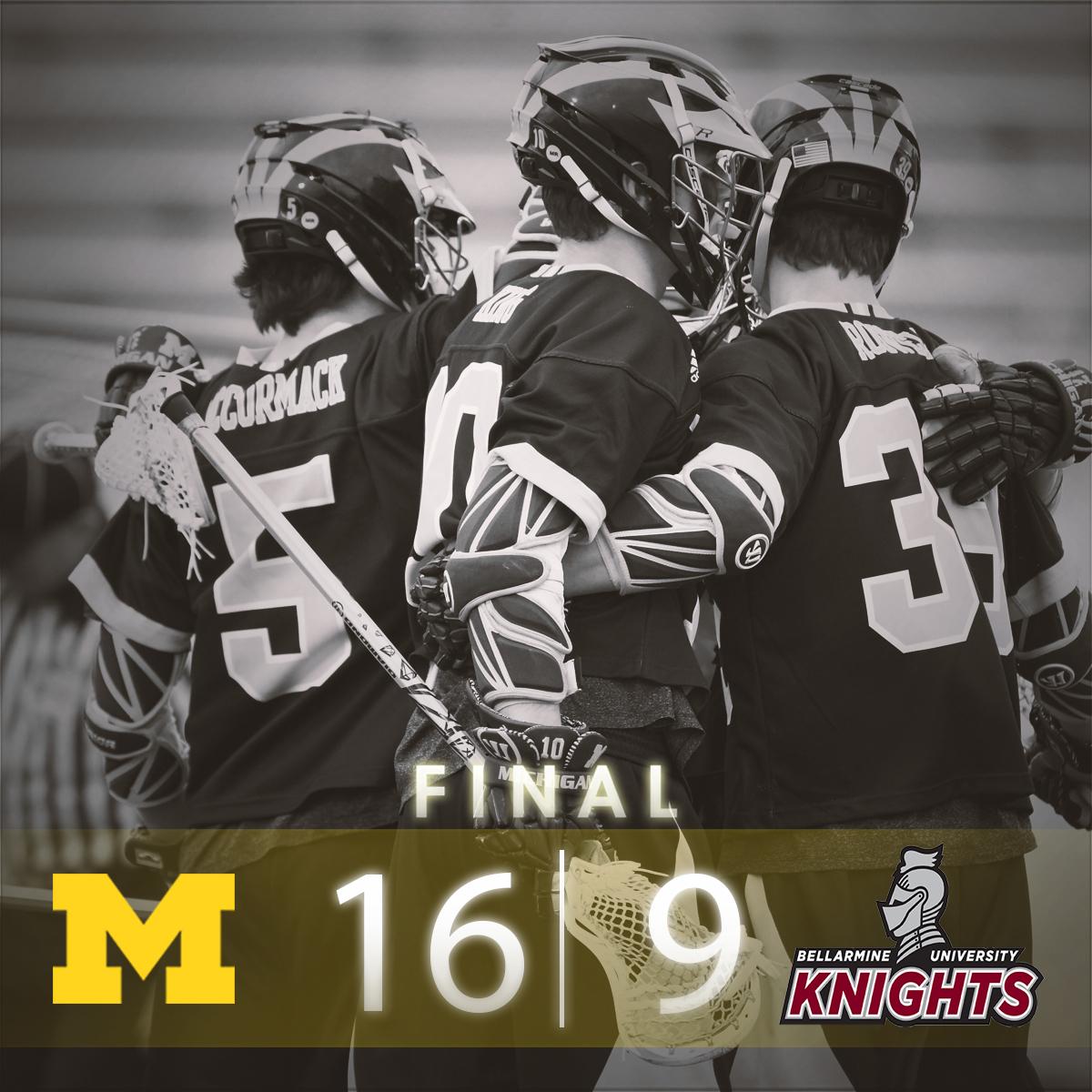 Michigan Men's Lacrosse tweet media
