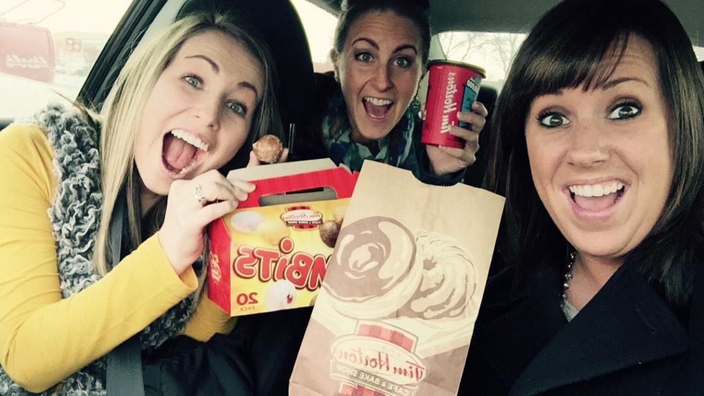 LTDAllisonMunn's tweet photo. We found @MHortonLTD family in Michigan! #timhortons #birthdaycaketimbits http://t.co/72DOplA1gi