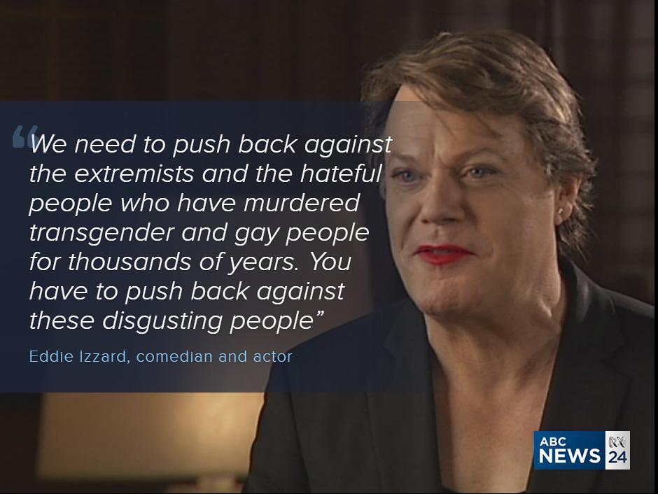 Happy Birthday Eddie Izzard.Wonderful. 