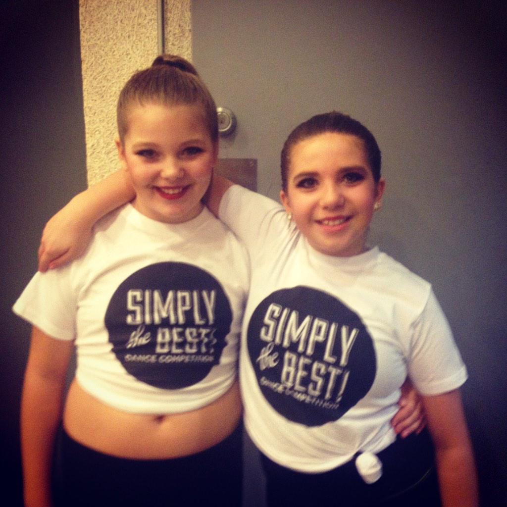 SBDanceComp's tweet image. These sweethearts from #fusiondanceandfitness make our tshirts look great!