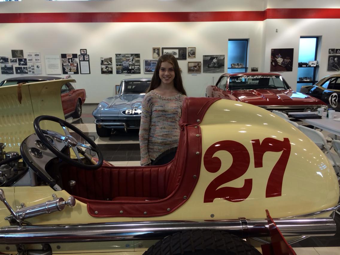 CristiEdelbrock's tweet photo. Courtney Crone, awesome up and coming driver! Sprint, midgets, go carts. U go girl @EdelbrockFF http://t.co/KYJBoGTWjR
