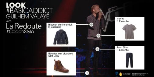 LaRedouteFr's tweet photo. Mix des essentiels du dressing, découvrez le look #BasicAddict ! #CoachStyle #TheVoice http://t.co/VO303kZLnv http://t.co/qE2j3guEpL