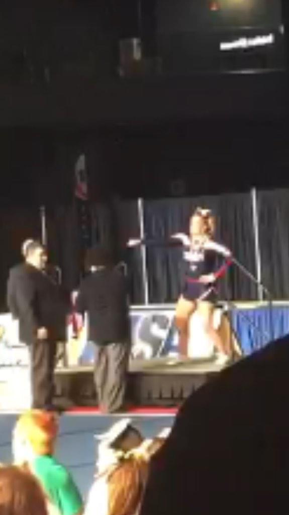 twiiterlesskass's tweet image. Ending my cheer career with a first, second, and third place finish. Oh and a whip on podium 🎀🙈🙌🐾