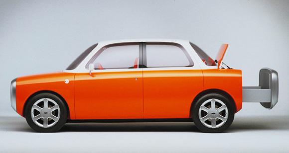 DowneyFixAuto's tweet image. This looks like the Rocke’em  Sock’em robot of concept cars, would you drive it?