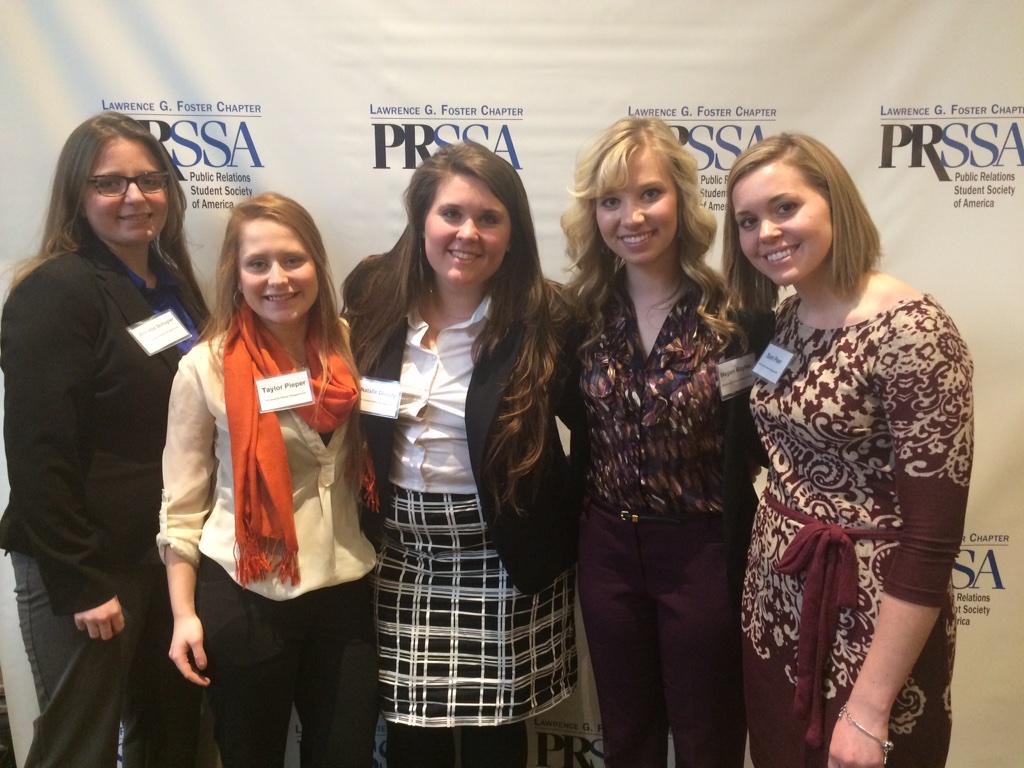 wuprssa's tweet photo. A huge thank you to @PennStatePRSSA for the awesome weekend! We had a blast at @psuprssa_define! #PluggedIntoPR http://t.co/ciRFfoysbx