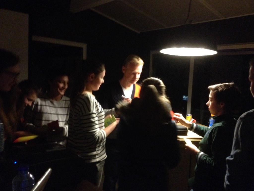 Het was een mooie avond bij <a href="/bsvolympia18/">olympia18</a>. Kevin Blom vol passie over zijn hobby en liefde: arbitrage.