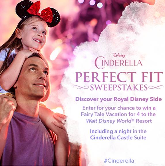 #Cinderella Travel Sweepstakes