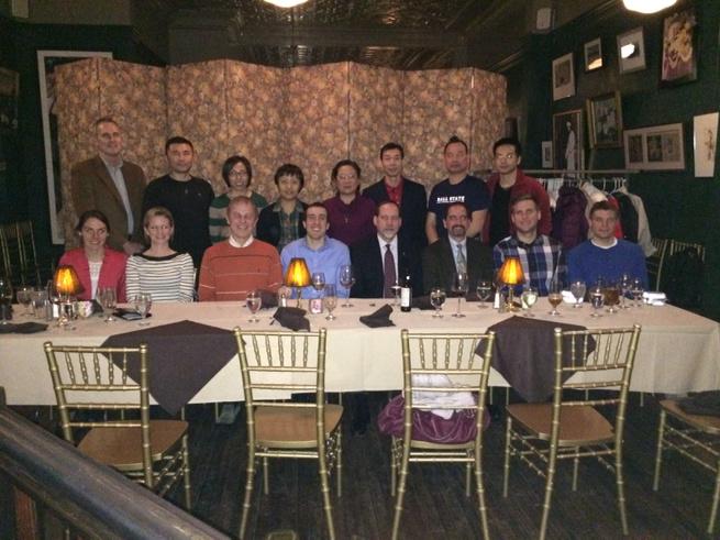 BallStateCAST's tweet image. Chinese delegation visits with BSU Clinical Exercise Physiology Program staff and alums