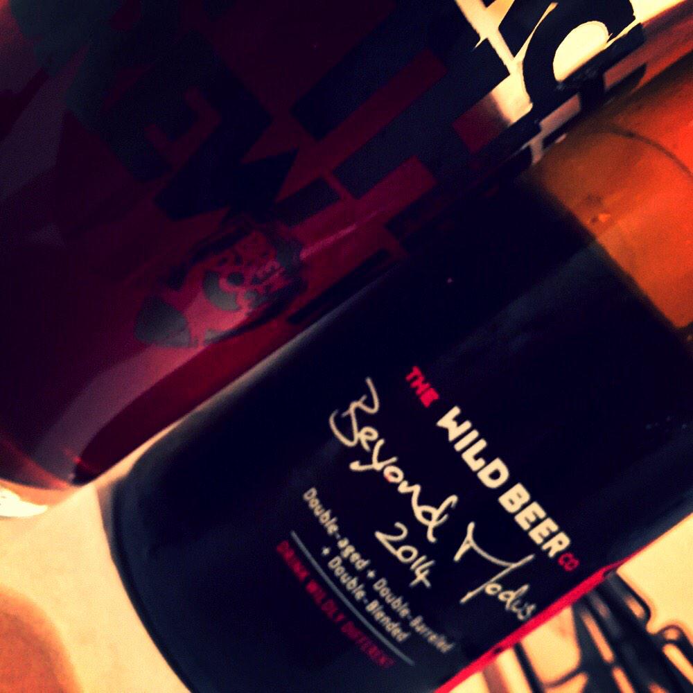 GetDex's tweet photo. @WildBeerCo @OGBeerMag @GoodBeerTweet well I opened #BeyondModus and I was well impressed. Cheers @Tribod #BeerMule http://t.co/wkRDG7Gn4E