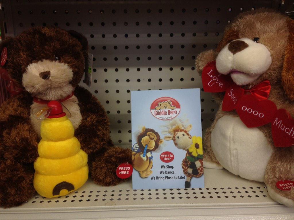 Don't know what to get your little kid for Valentine's Day? Come get them a cute singing animal! <a href="/drugworld/">Drug World</a>