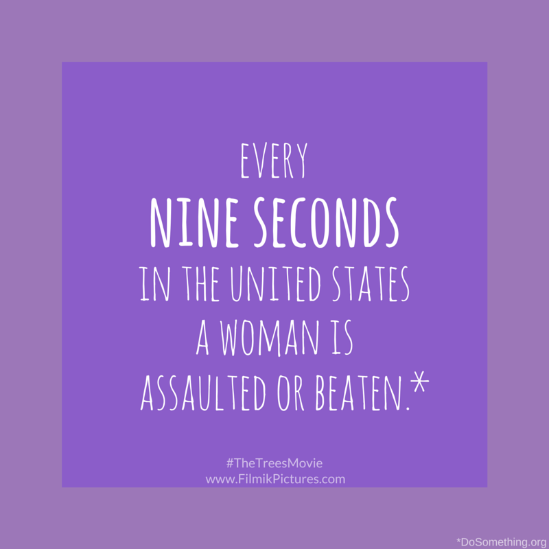 TheTreesMovie's tweet photo. We're coming together to raise #domesticviolence awareness and change devastating facts such as this. #TheTreesMovie http://t.co/zafshN2iV6