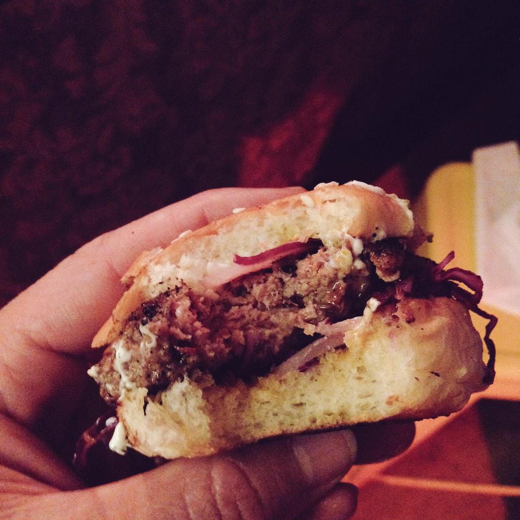 Day 4 of the #greatburgertouroflondon2015 at #HawkerHouse with jalfrezi lamb