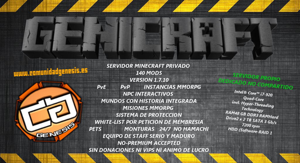 GenesisGamers's tweet photo. Ya esta llegando ...
#ModsMinecraft #AlmaGamer
#Minecraft #GOGENESIS http://t.co/DAdPTwNQRR