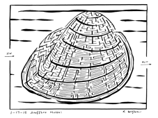 cryptomazes's tweet image. Snuffbox Mussel Maze - heretoamaze.com/2015/02/07/snu…