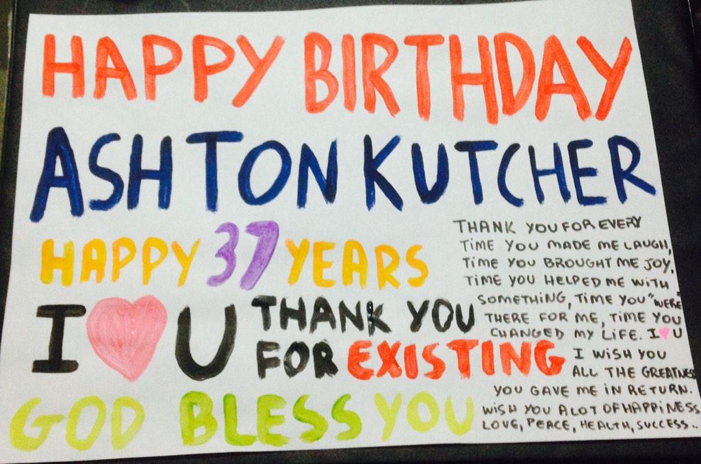 Happy Birthday Ashton Kutcher 