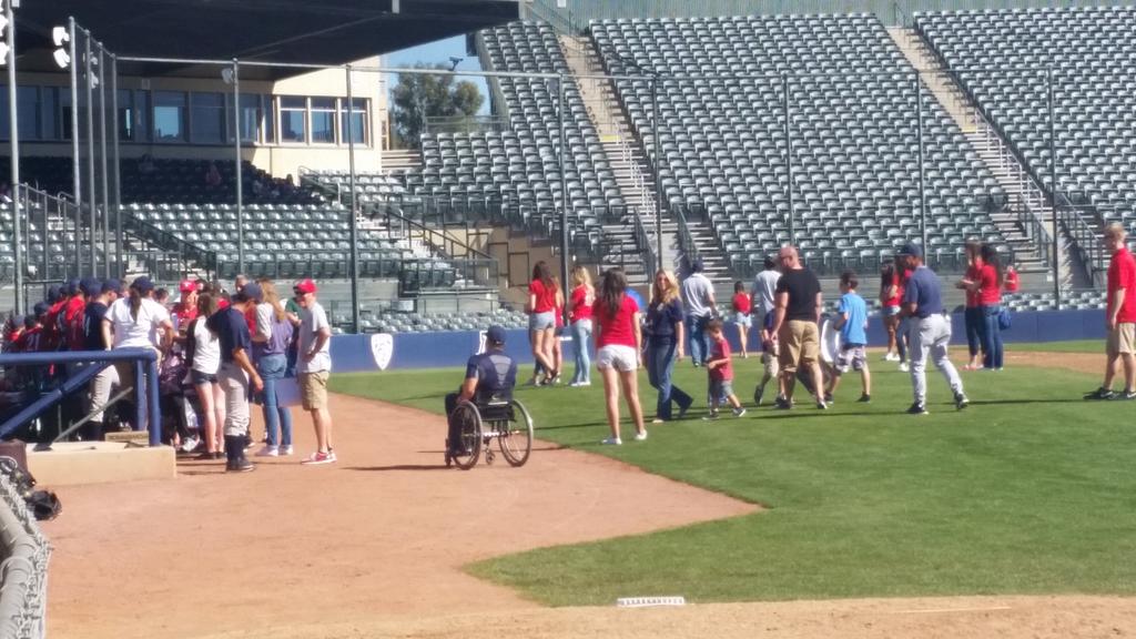 TucsonSports's tweet image. What a day! Got to see the NC Dinos @ArizonaBaseball @PimaAthletics @UA_Softball #sportstourism @VisitTucsonAZ
