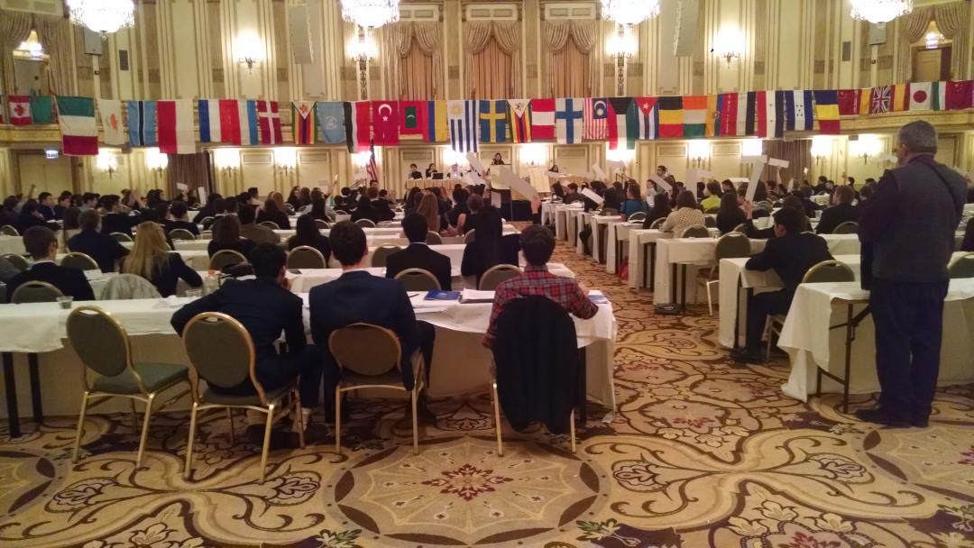 Great weekend at the Model UN Conference at the University of Chicago. Amazing work! <a href="/PanthersOHS/">Oregon High School</a> #munuc2015 #MUNUC