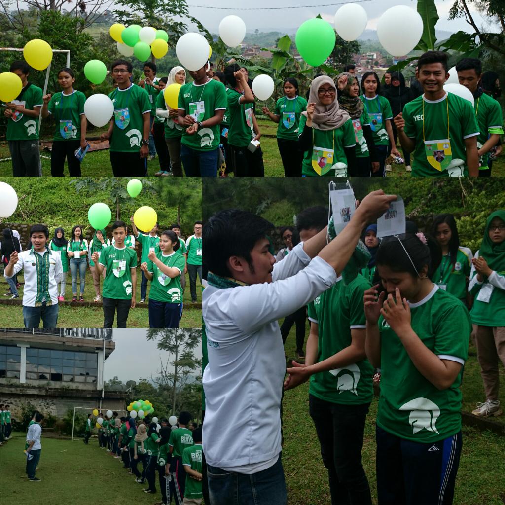 Pelepasan balon &amp; nametag menjadi simbol pengukuhan kader I para anggota baru <a href="/hipmiunivtelkom/">HIPMI PT Univ Telkom</a> welcome home, guys😊