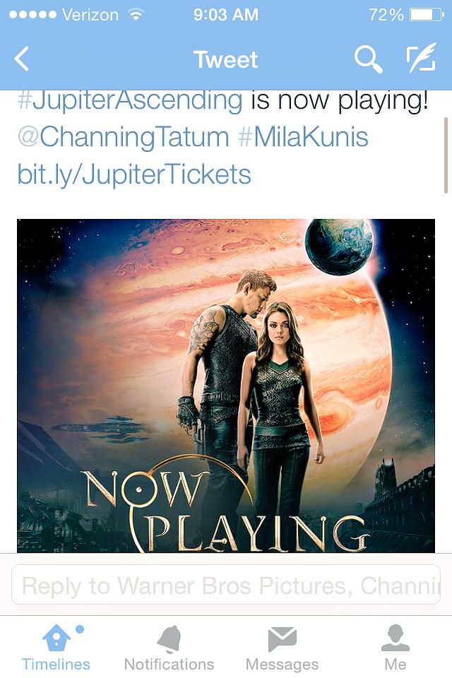 Ajays72's tweet photo. Went to the movies!Craziness and good movie always go together on a Friday!Love this movie! @Miriah_Carol http://t.co/jlQ8QZ7Eag