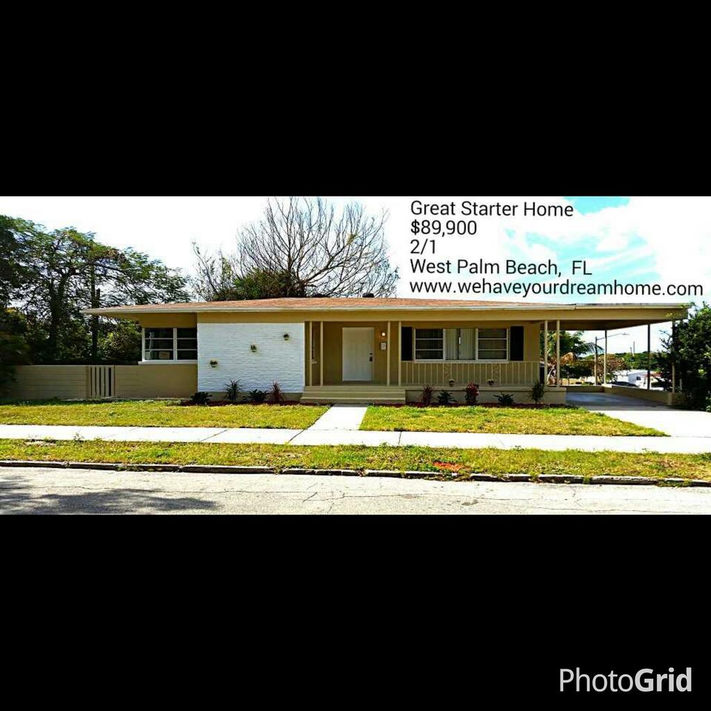 YourFLDreamHome's tweet photo. Great Starter Home. West Palm Beach.  $89,900 2/1 Contact us today #realestate #floridacapitalrealty #WHYDH http://t.co/9CQroHTMKU