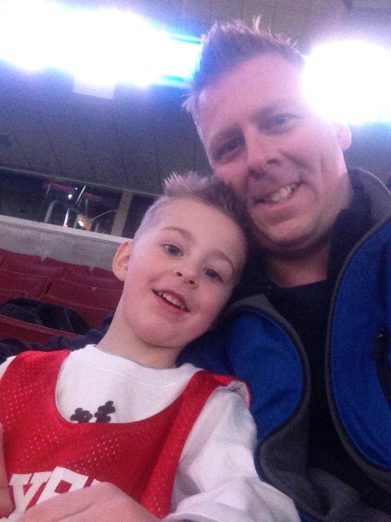 RyanDankanich's tweet photo. Aidan's 1st Sixers game!! #SixersLIVE http://t.co/rzLyxveNP7