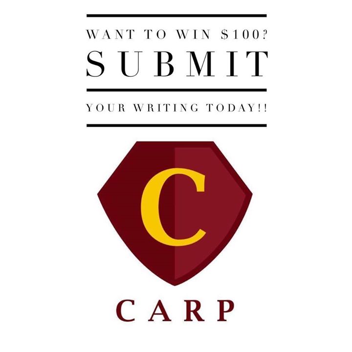 CarpLIFE's tweet photo. Want to win $100?

CARP is initiating a writing contest, starting NOW until VALENTINE'S DAY

https://t.co/4kkT8NGLeh http://t.co/m0sQQc38J3