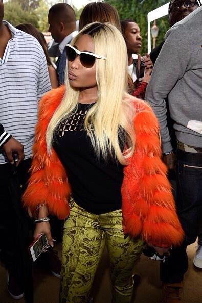 TeamMinaj's tweet photo. Nicki has attended the Roc Nation Brunch with Meek Mill. http://t.co/SLRCOFycz8