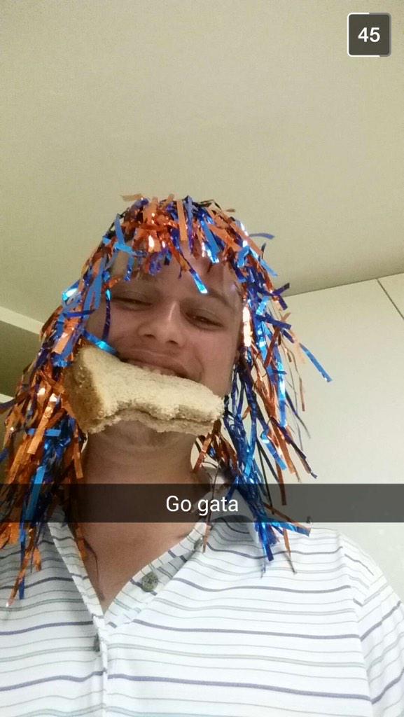 MoochSnapchats's tweet photo. It's not a Gator Gameday until Mooch shows up http://t.co/IdGpnp6eCA