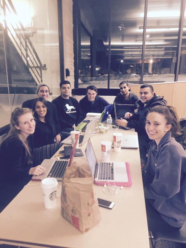 BarLineInc's tweet image. the crew working on our app