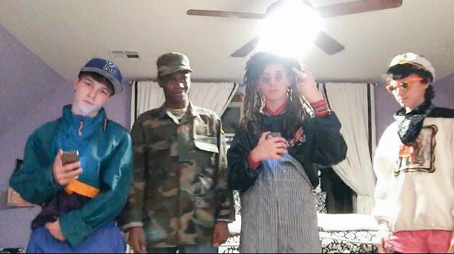 AKCurtin's tweet photo. When I moved out my little brother turned my room into a set for recording boy band music videos...? http://t.co/KRbbrrWSef