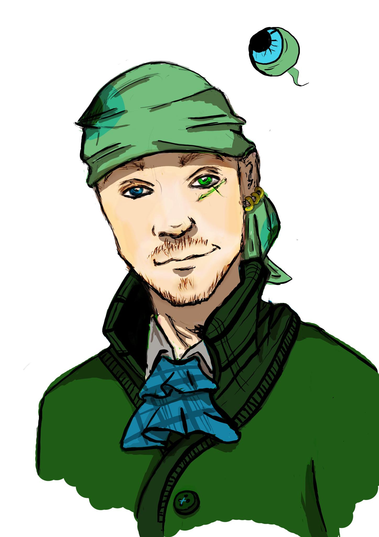 Happy Birthday ! Pls, stay amazing and do you like my drawing? Captain Jack Septiceye 