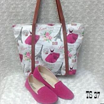 tokoonlene's tweet image. Tas Sepatu 95/set