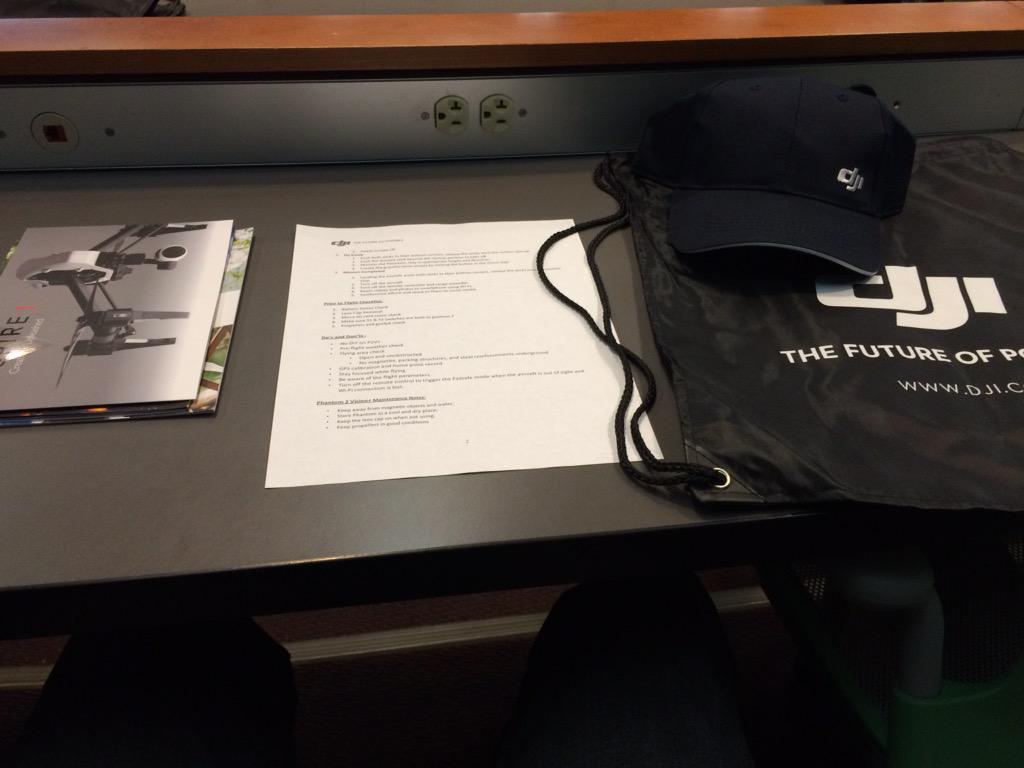 John_Zebrowski's tweet image. Thank you @DARTdrones for the #DJI New #PilotExperience! Was great talking about the #djiphantom platform.@DJIGlobal