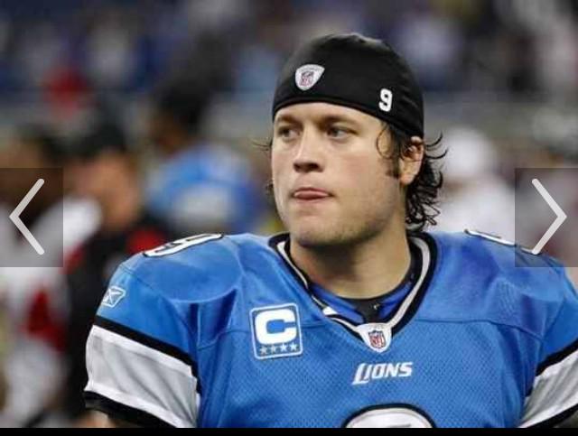 Happy birthday to my favorite quarterback. I love you Matthew Stafford  