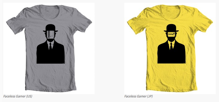 atatdesigns's tweet photo. Feel safe hiding your inner gamer with our #FacelessGamer #Tshirt #atatdesigns http://t.co/6T2jH4JzBm http://t.co/RFYyssQ02u