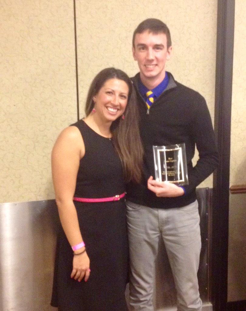 muwaterski's tweet photo. Great job Testa! Sweeping the awards. #trophy #teamcaptain #hardworker http://t.co/huvvY1L1lh