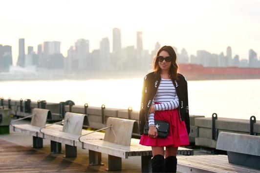 StyleRhapsody_'s tweet photo. Check out my latest #outfit post -> http://t.co/Eay9yLSHG0 feat @partyskirts @HRHCOLLECTION @ChineseLaundry @hmcanada http://t.co/VMH01xa5iY