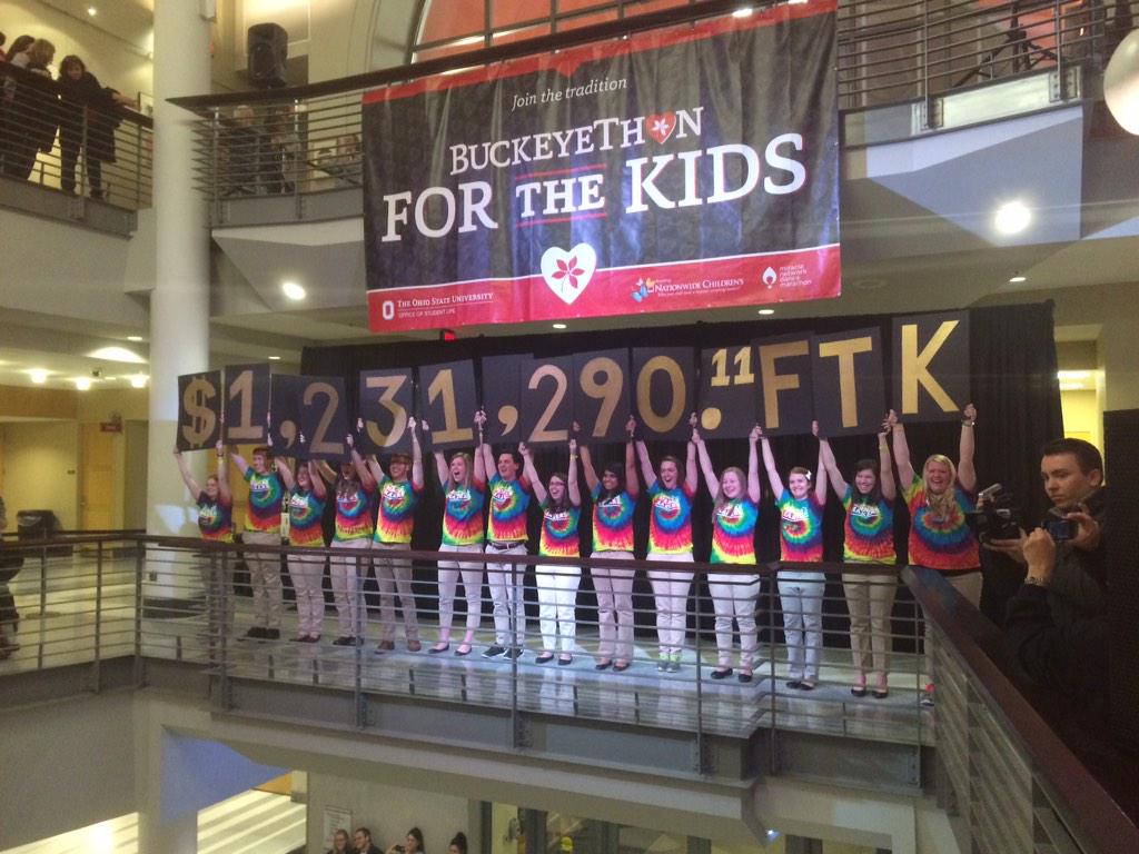 BuckeyeThon's tweet photo. No longer just a dream. http://t.co/v2J2uG5rlE