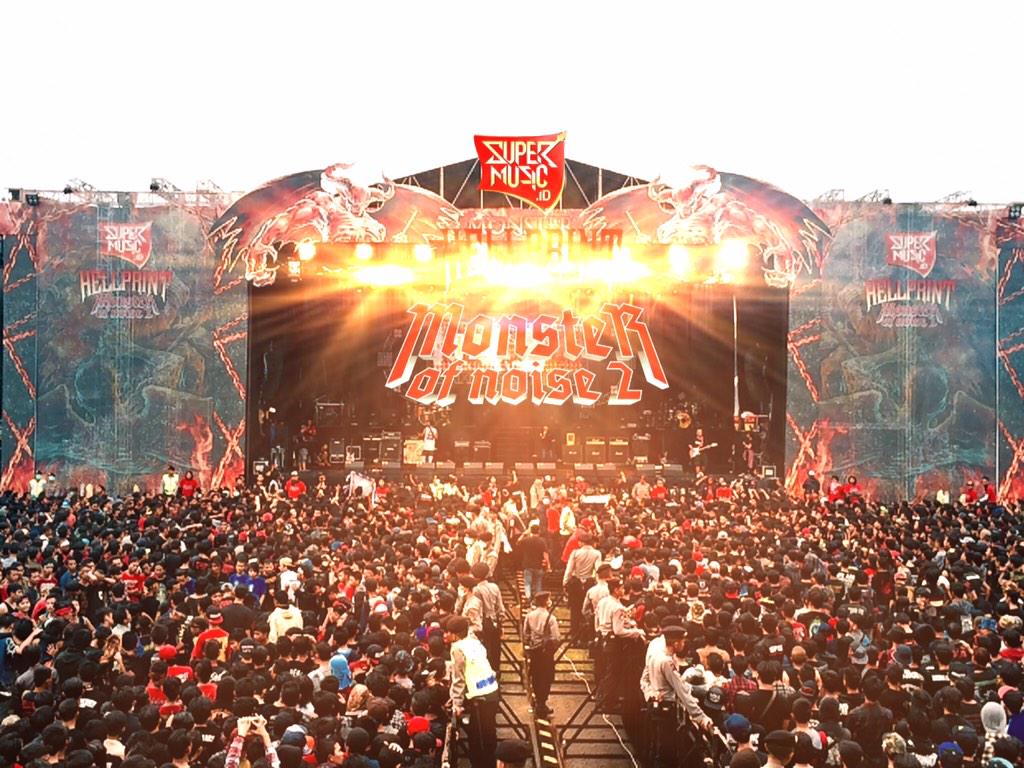 <a href="/PASbandOfficial/">PAS Band</a> <a href="/hellprint/">HELLPRINT FESTIVAL</a> <a href="/SuperMusic_ID/">SUPERMUSIC</a> ...sore rame!!! #MONSTEROFNOISE2