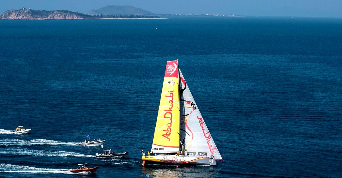 And they're off! Leg 4 of the Volvo Ocean Race is go, next stop Auckland (image: Victor Fraile)
