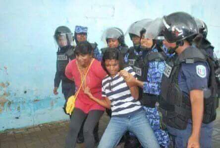 ShafiuJameel's tweet photo. Hey strong woman @MariyaDidi . I salute you. http://t.co/s6Ww19egfo