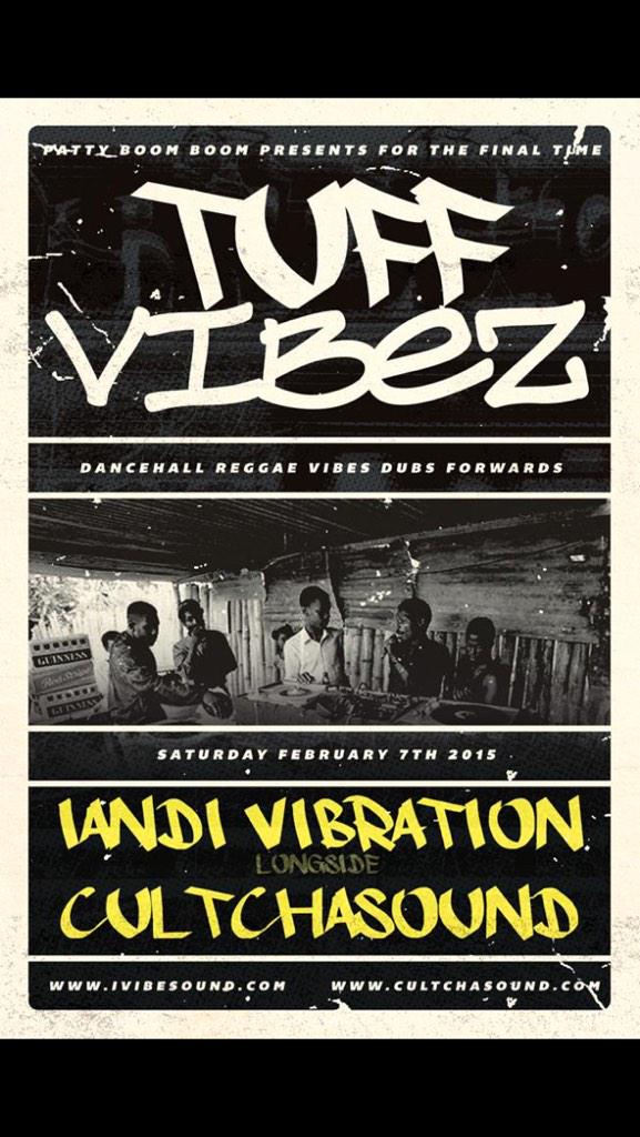 Right now <a href="/pattyboomboomdc/">pattyboomboomdc</a> last ever TUFF VIBEZ dance. Going 5 years strong #cultchasound #ivibesound