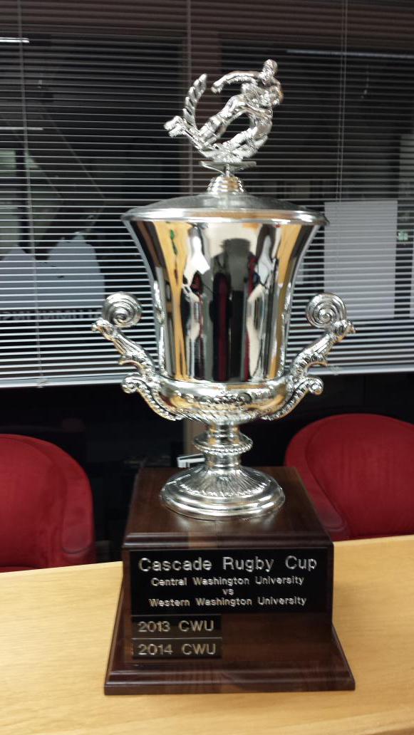 RoundyUSU's tweet photo. .@CWUAthletics: Where it belongs. #CascadeCup http://t.co/AXrLTbNaEK