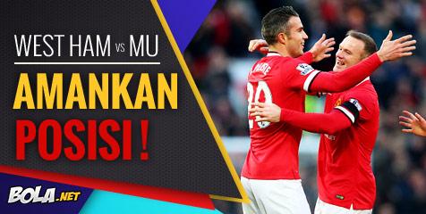 [Preview] kplg.co/C2uH - West Ham vs MU, Amankan Posisi! | Minggu (8/2, 23.15 WIB) SCTV