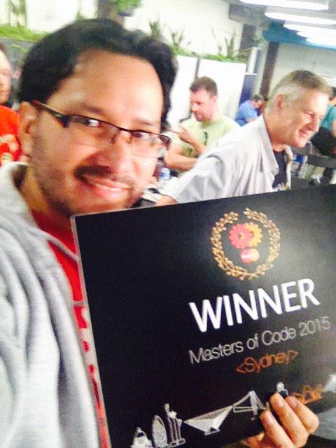 danielsemper's tweet image. #MastersOfCode #winners