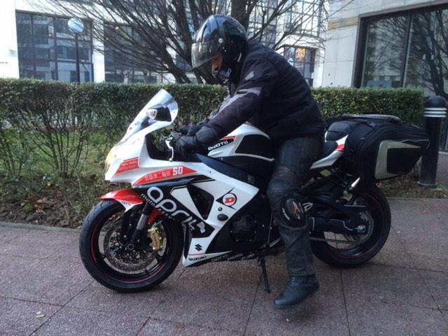 Le Team April Moto Motors Events à l'Hivernale de Moto Journal