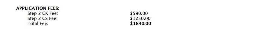 ManhattanMango's tweet photo. Plus living expenses, plus traveling fees, plus step 1 fees, plus materials. My parents are going to disown me. 😩 http://t.co/exmH1H4Jv2