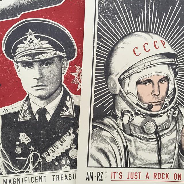 Available from blackbookgallery.com by #ravizupa &amp; #arnamiller #yurigagarin #vasiliarkhipov scontent-a.cdninstagram.com/hphotos-xfa1/t…